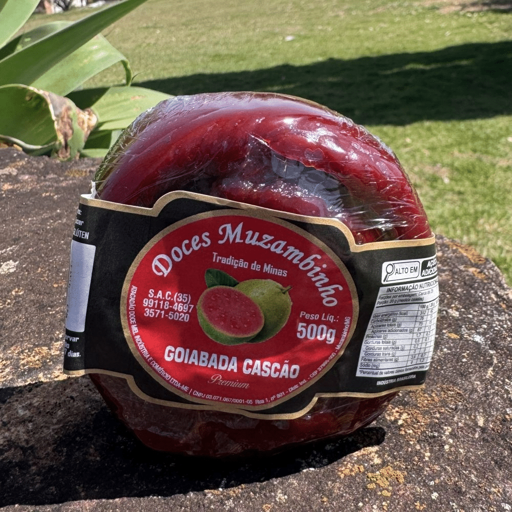 Goiabada Cascão Artesanal 500g