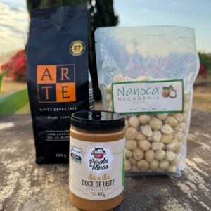 Kit Ouro Preto | Cafés especiais, macadâmias e produtos do Sul de Minas