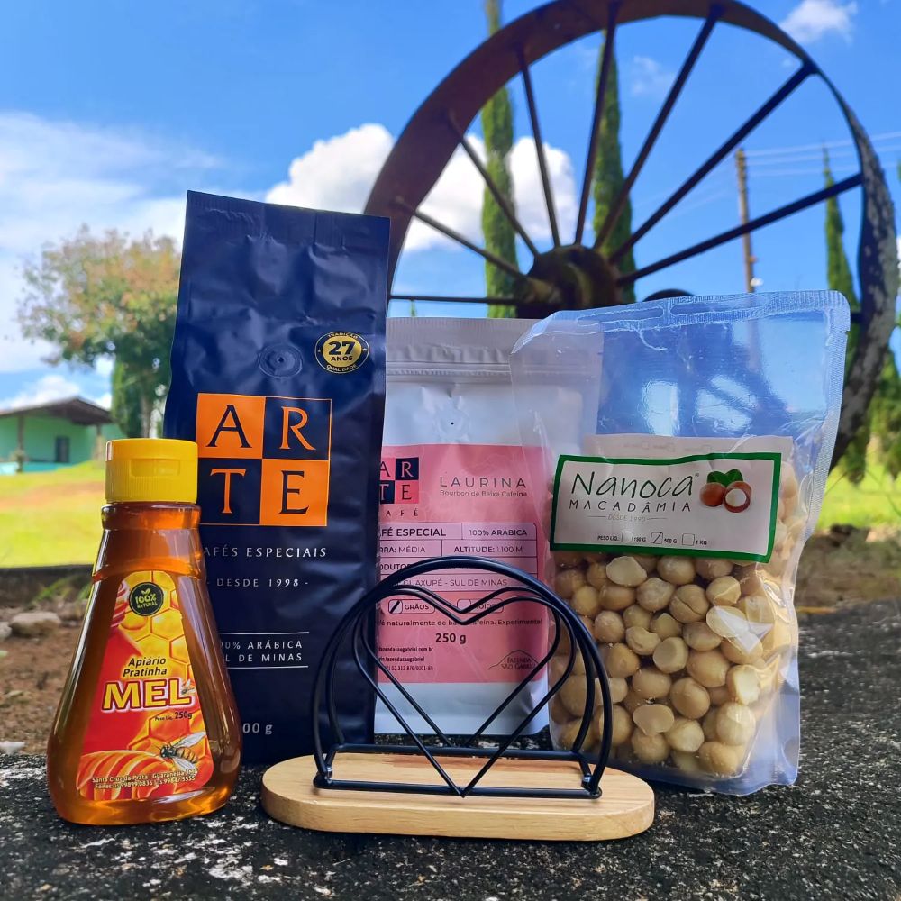 Kit São Pedro da União | Cafés especiais, macadâmias e produtos do Sul de Minas