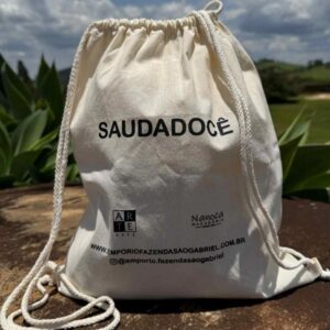 Sacola ou Sacochila Exclusiva Empório Fazenda São Gabriel